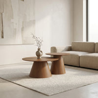 Gigo - Table Basse Noyer