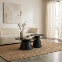 Gigo - Table Basse Noir