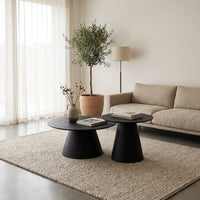 Gigo - Table Basse Noir
