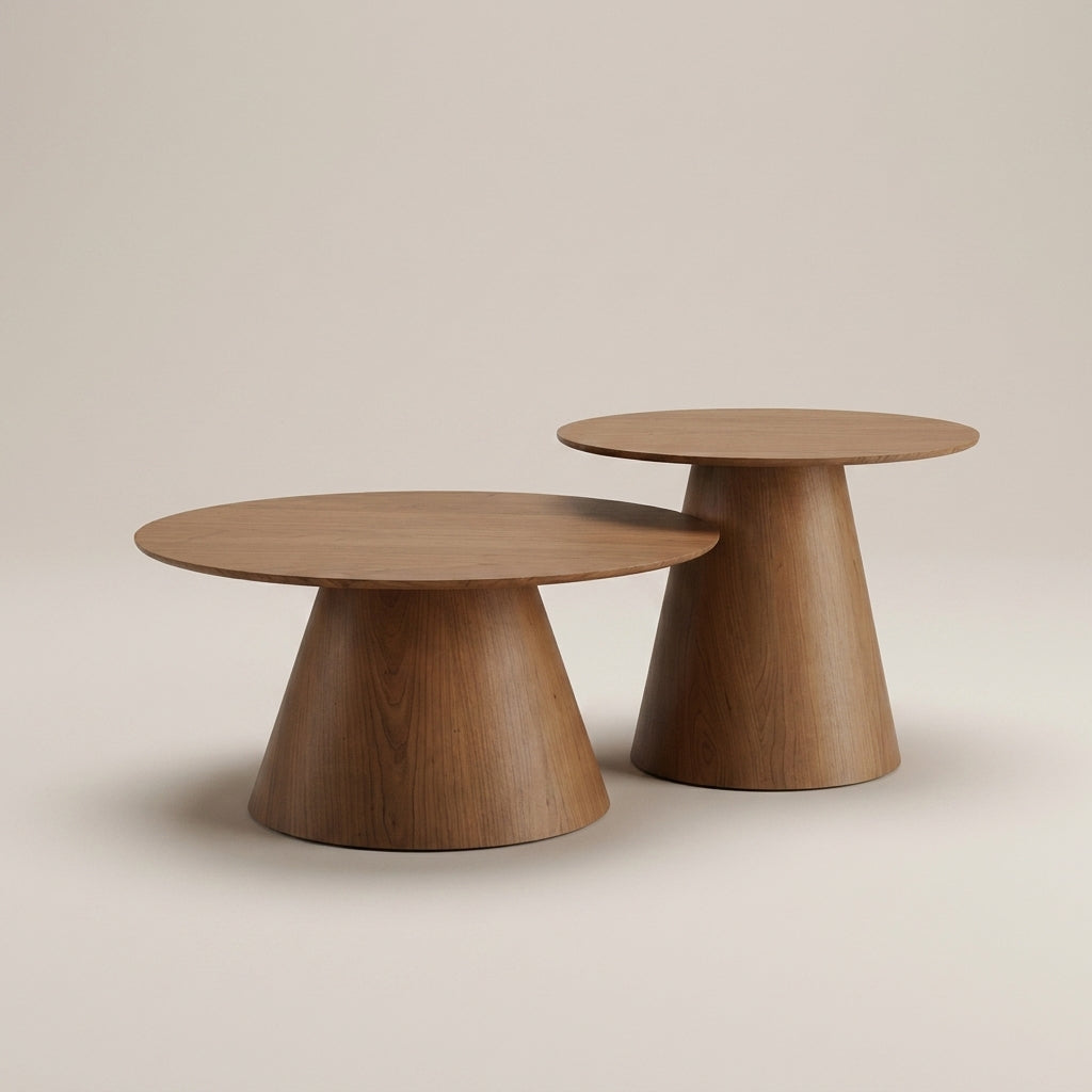 Gigo - Table Basse Noyer
