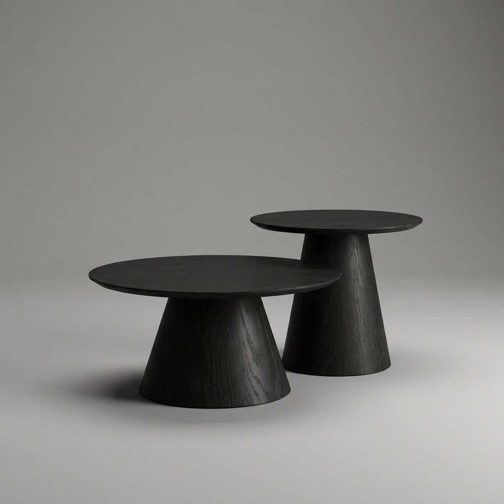 Gigo - Table Basse Noir