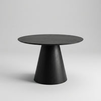 Gigo - Table à manger Ronde Noir