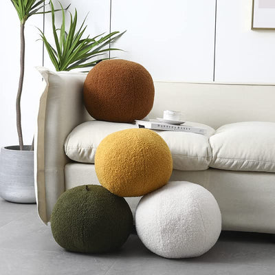 Coussin Bouclette Teddy Ball