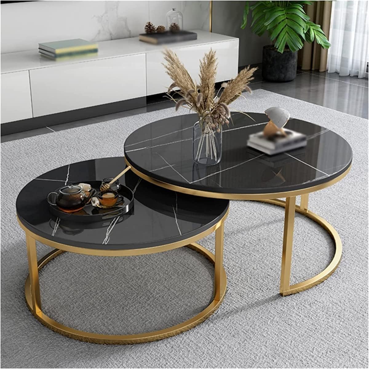 Table Basse Élégance Gold