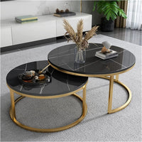 Table Basse Élégance Gold