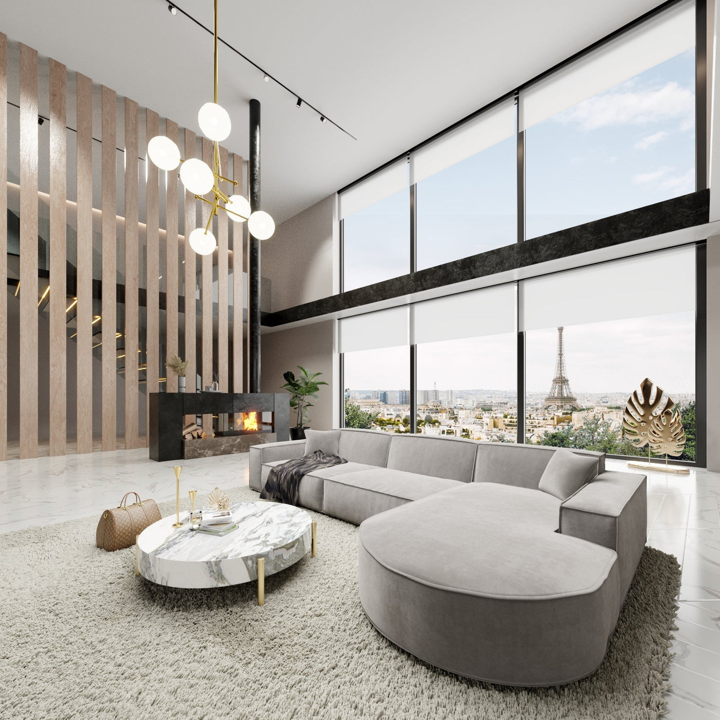 Canapé Astoria L – Élégance et Confort