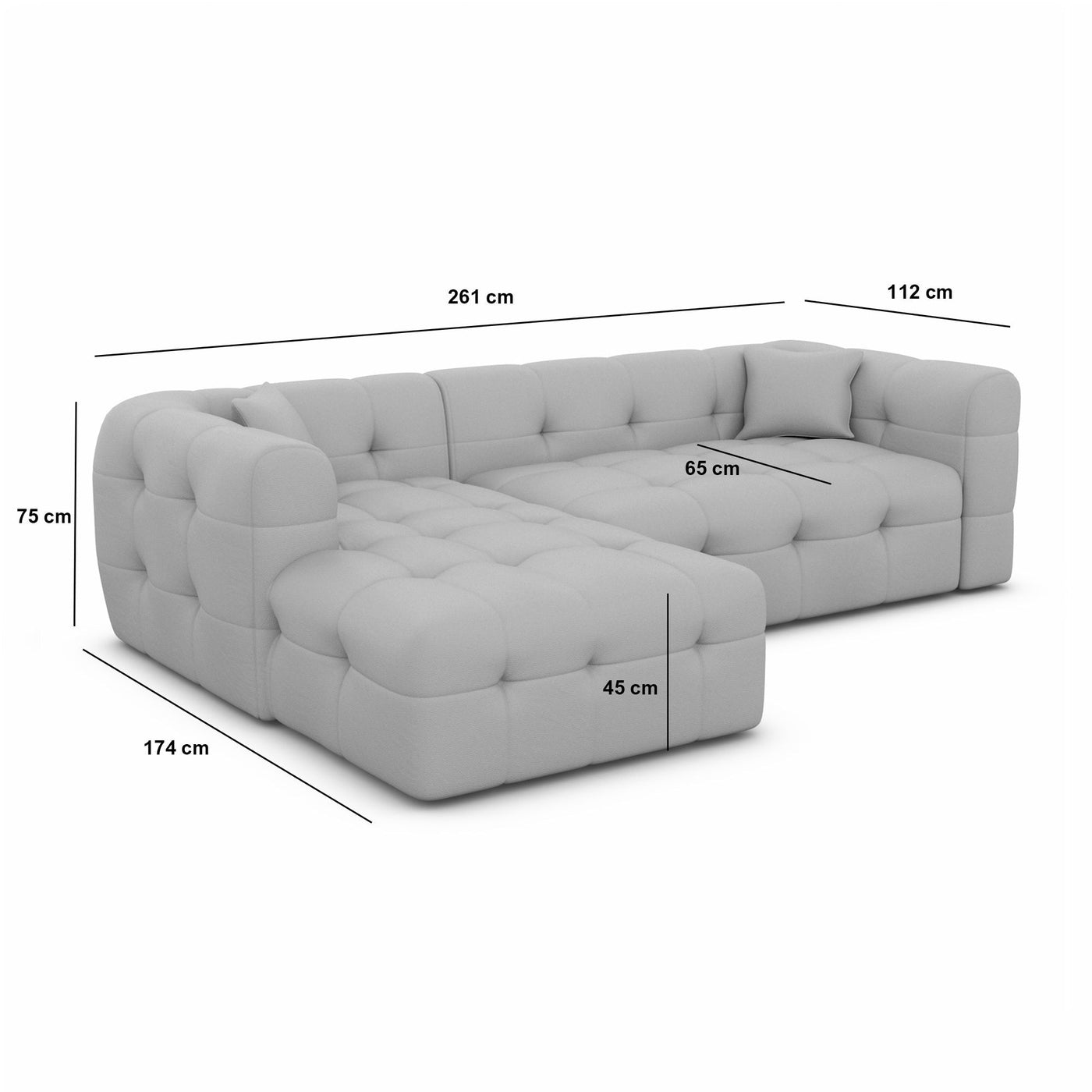 Riviera Sofa Méridienne L