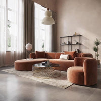 Ensemble de Salon L'Horizon : Canapé d'Angle et Fauteuil