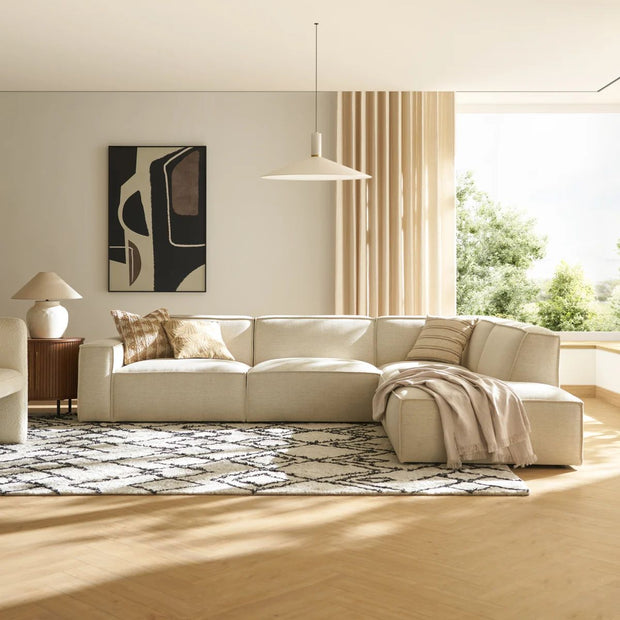 Nasty - Canapé d’angle L avec méridienne