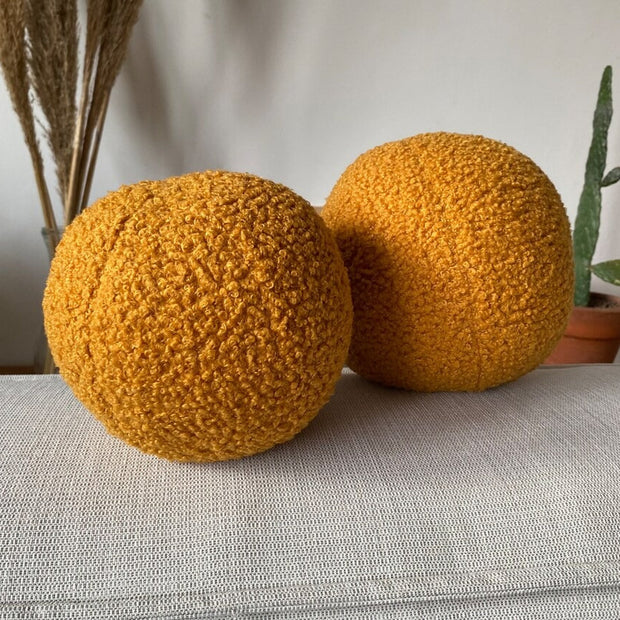 Coussin Bouclette Teddy Ball