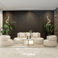 Pack salon complete Canapé + 2 Fauteuils