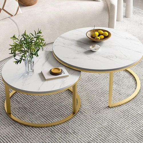 Table Basse Élégance Gold