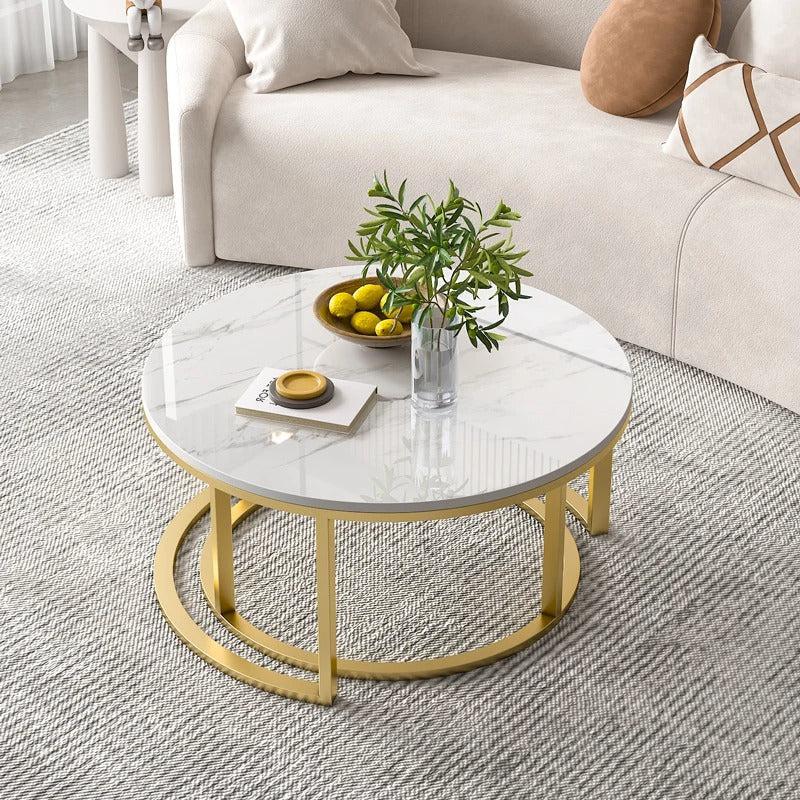 Table Basse Élégance Gold