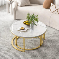 Table Basse Élégance Gold