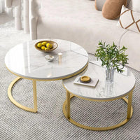 Table Basse Élégance Gold