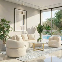 Pack salon complete Canapé + 2 Fauteuils