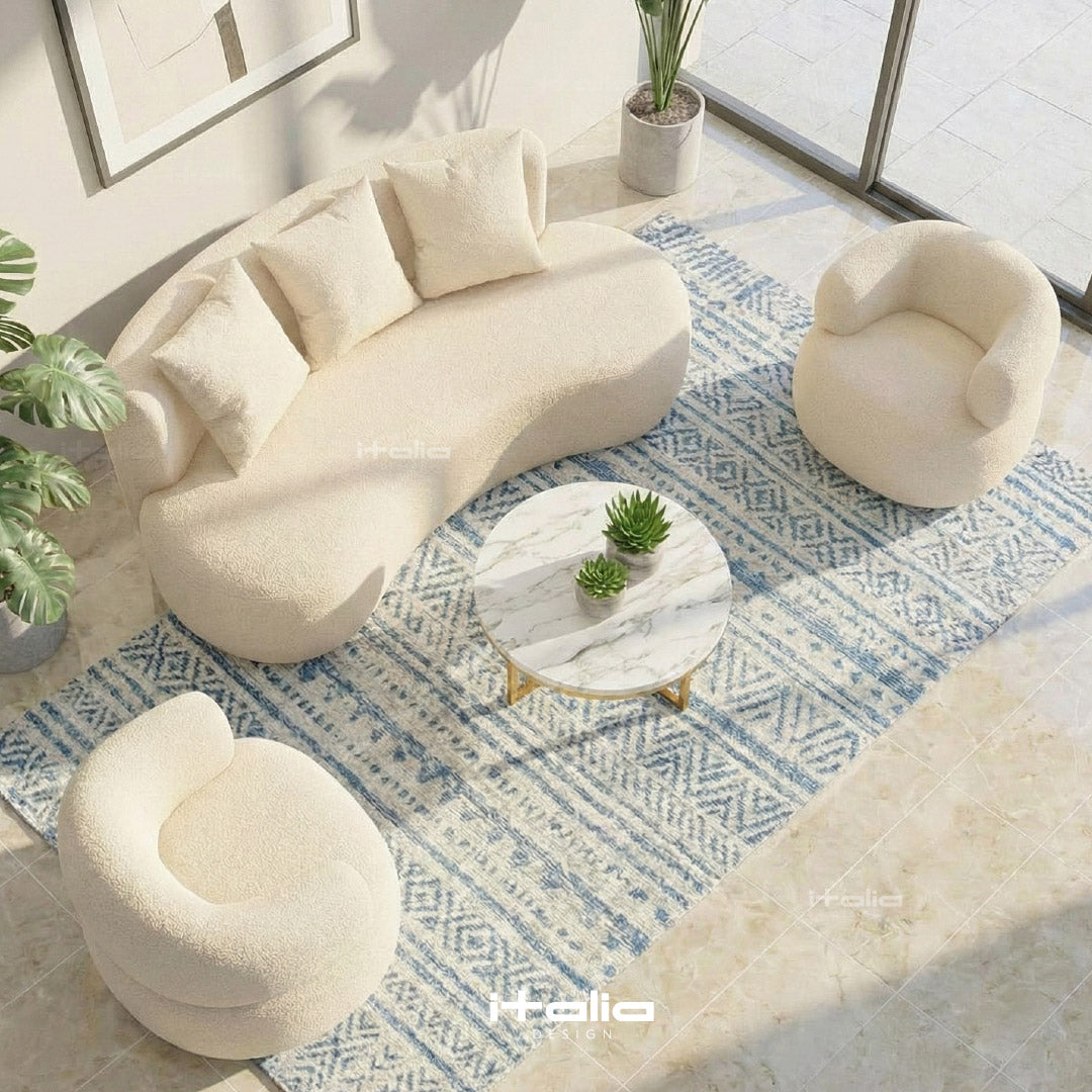 Pack salon complete Canapé + 2 Fauteuils